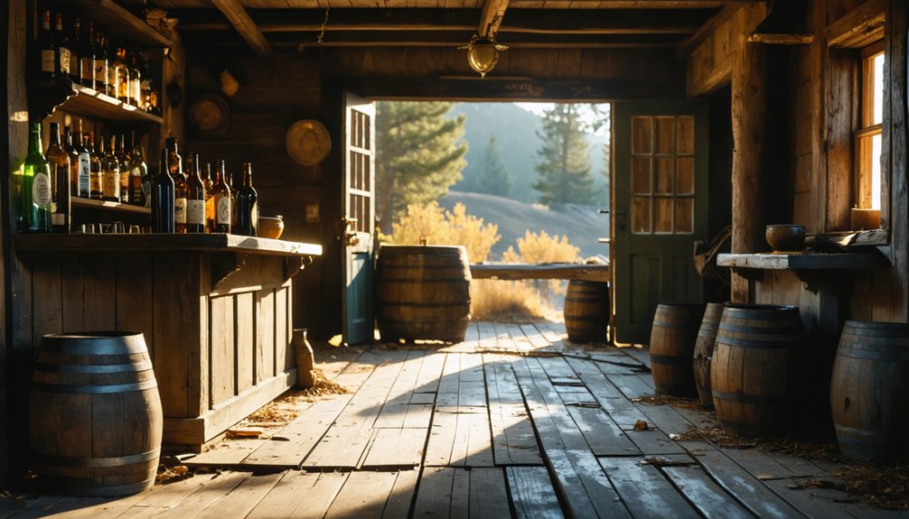 ghost town mining remnants