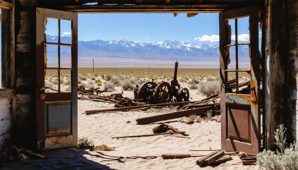 ghost town mining ruins