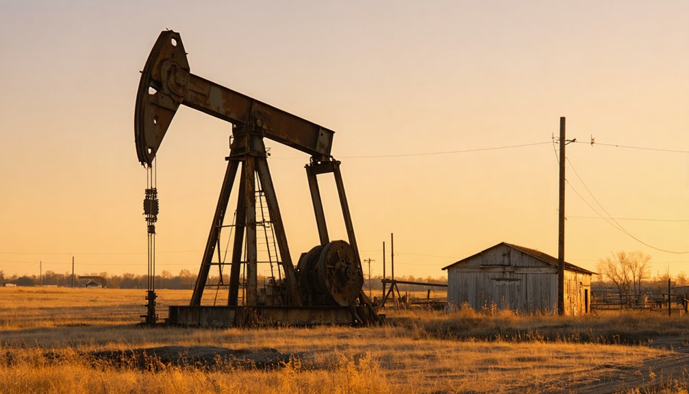 ghost town oil remnants