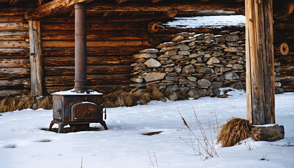 ghost town remnants explored freely