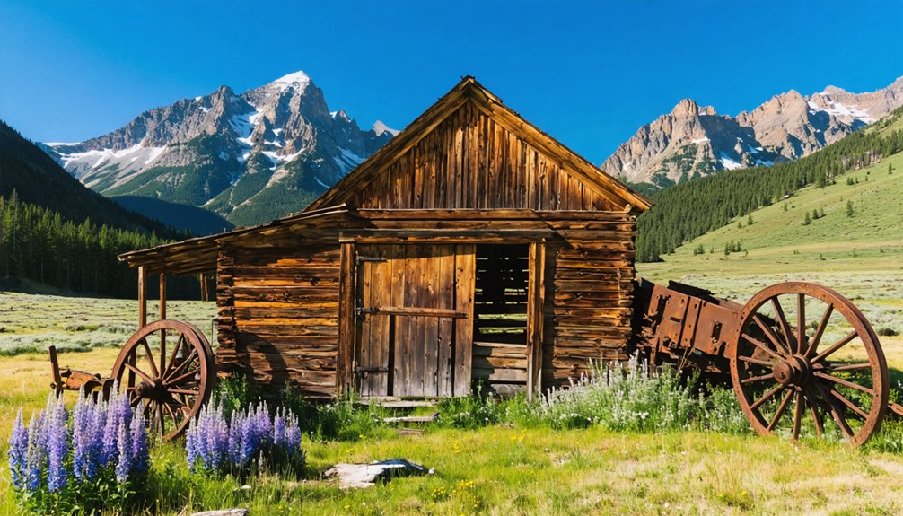 ghost town remnants restricted access