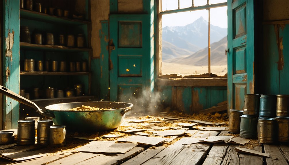 ghost town s historical remnants