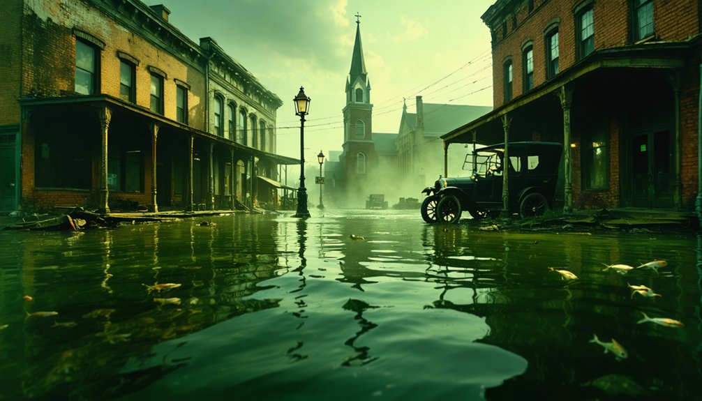 ghost towns beneath rivers