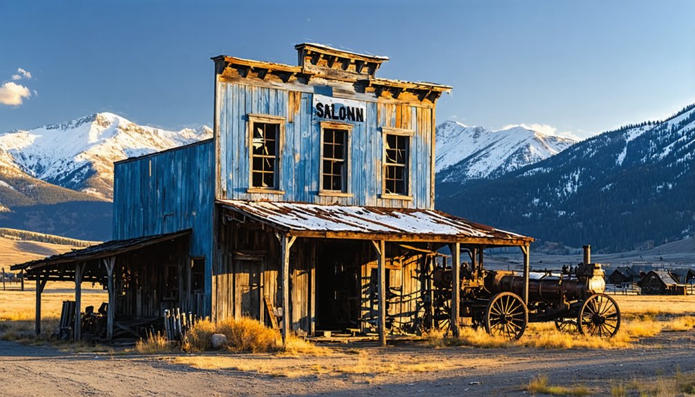 ghost towns near yellowstone