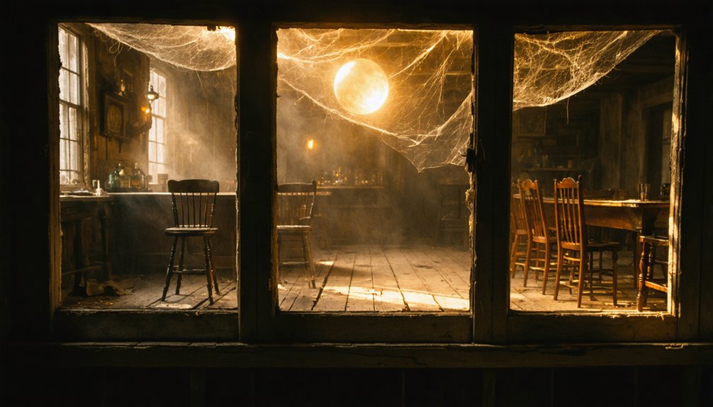 ghostly child with lantern