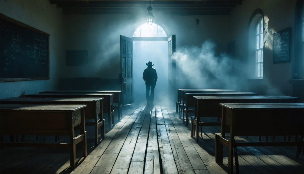 ghostly children haunt schoolhouse