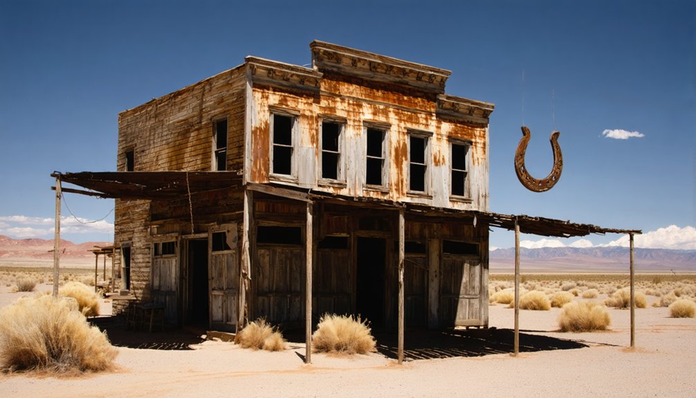 ghostly remnants of civilization