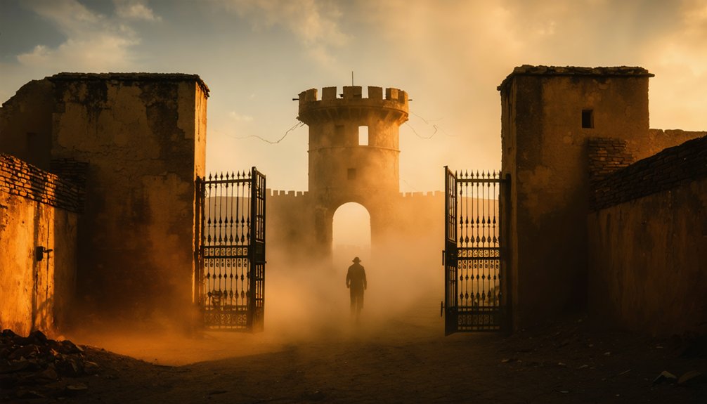 ghostly remnants of forts