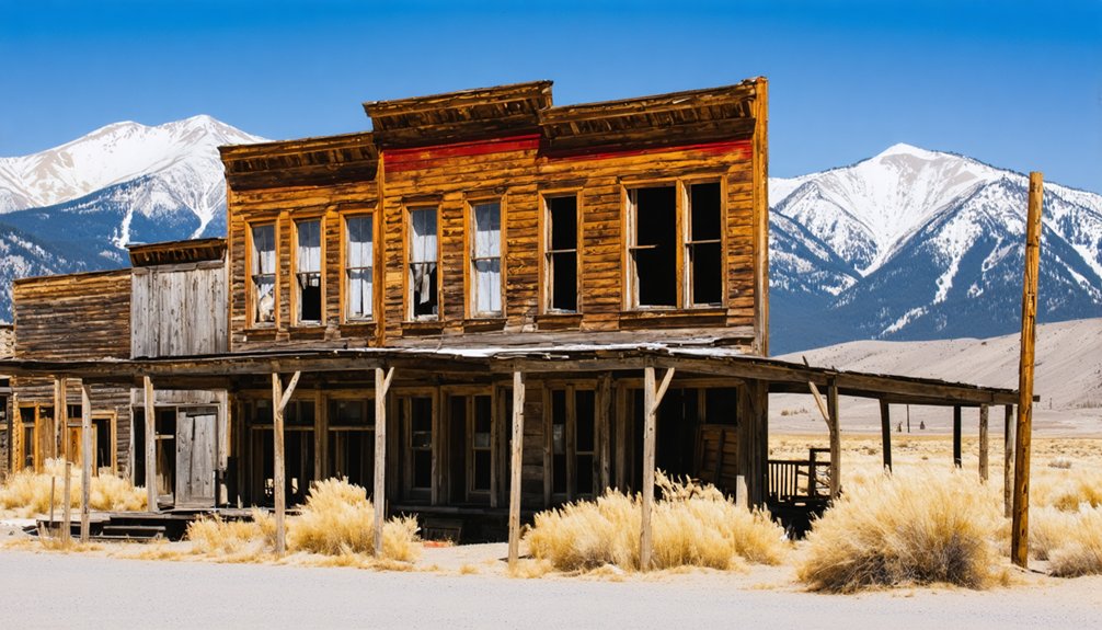 gold rush ghost towns emerged