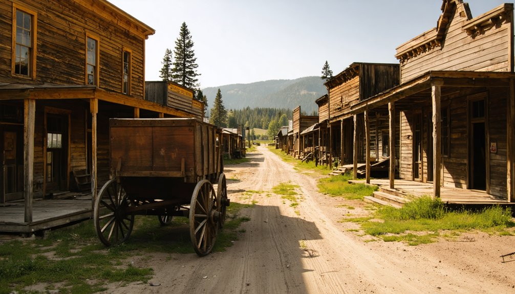 gold rush settlement life
