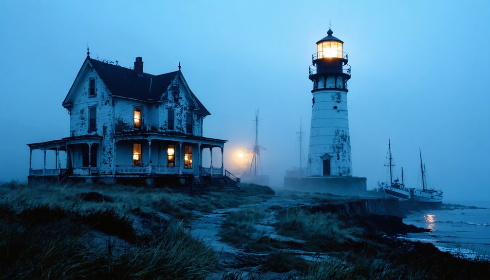 haunted coastal lighthouse legends