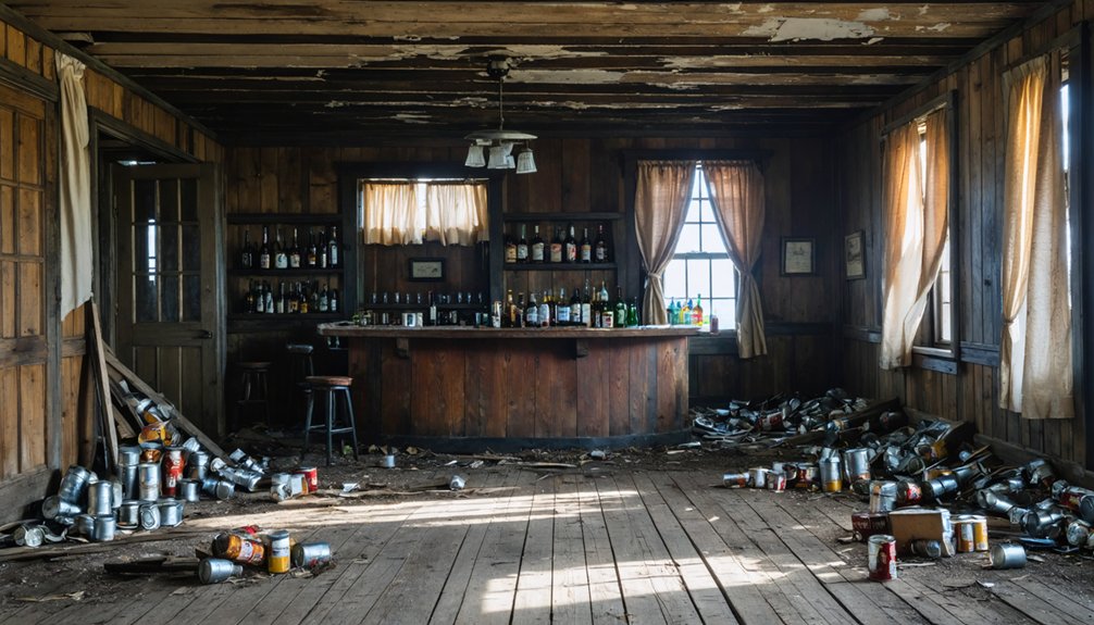 haunted ghost town ruins