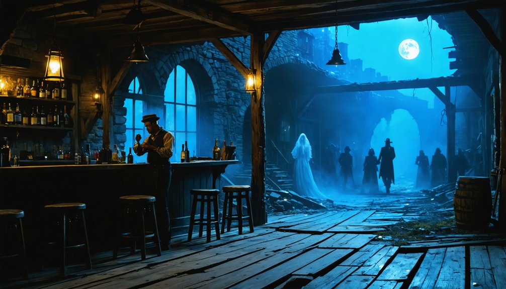 haunted saloons and tunnels