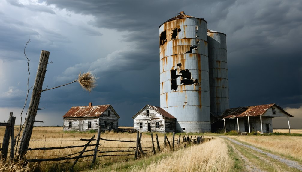 haunting agricultural ghost towns
