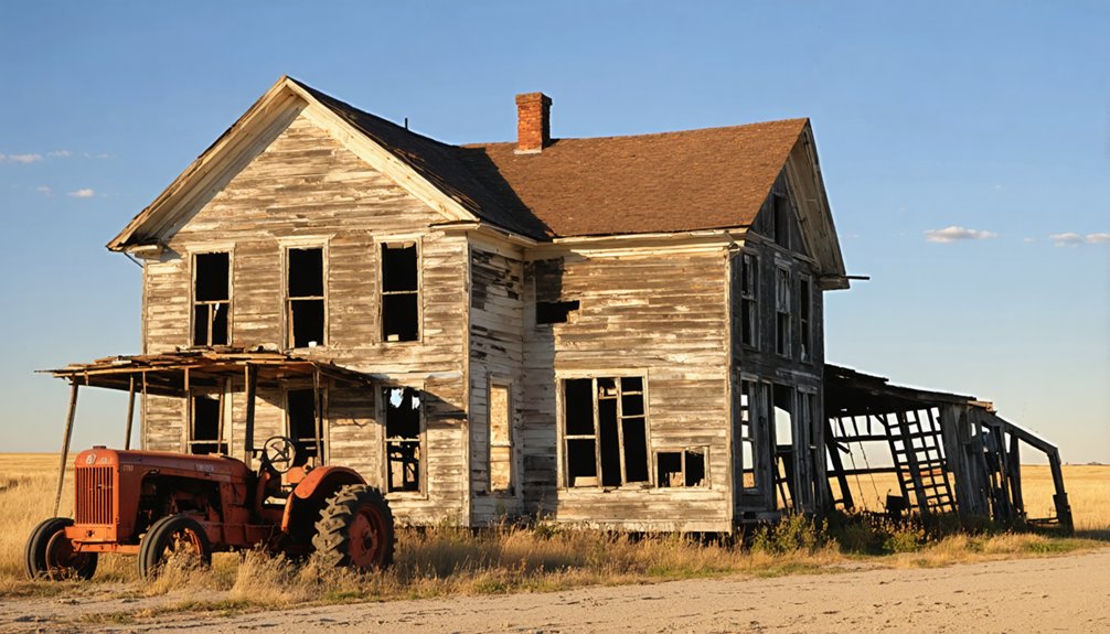 haunting deserted rural settlements
