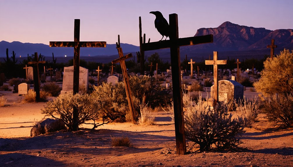 haunting pioneer cemetery remnants