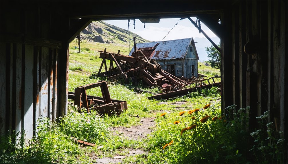 haunting remnants of history