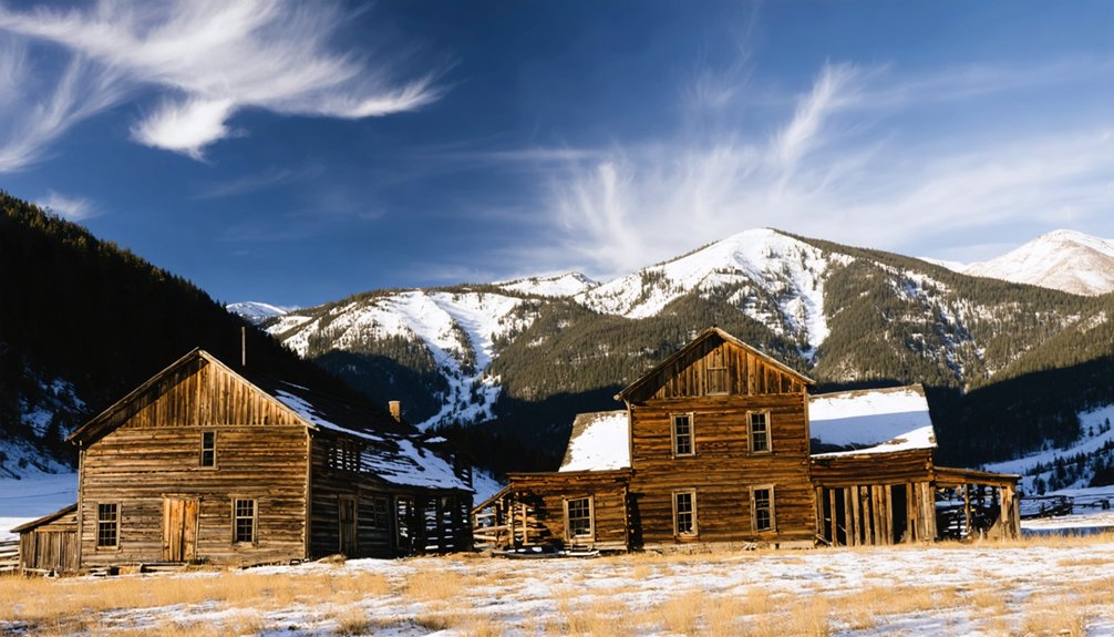 historic abandoned mining village