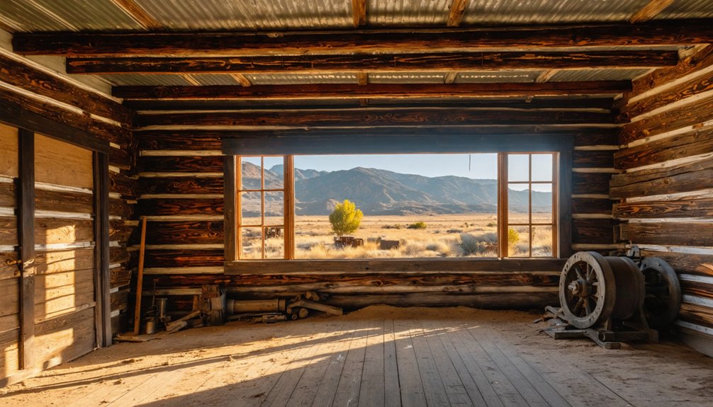 historic gold rush structures