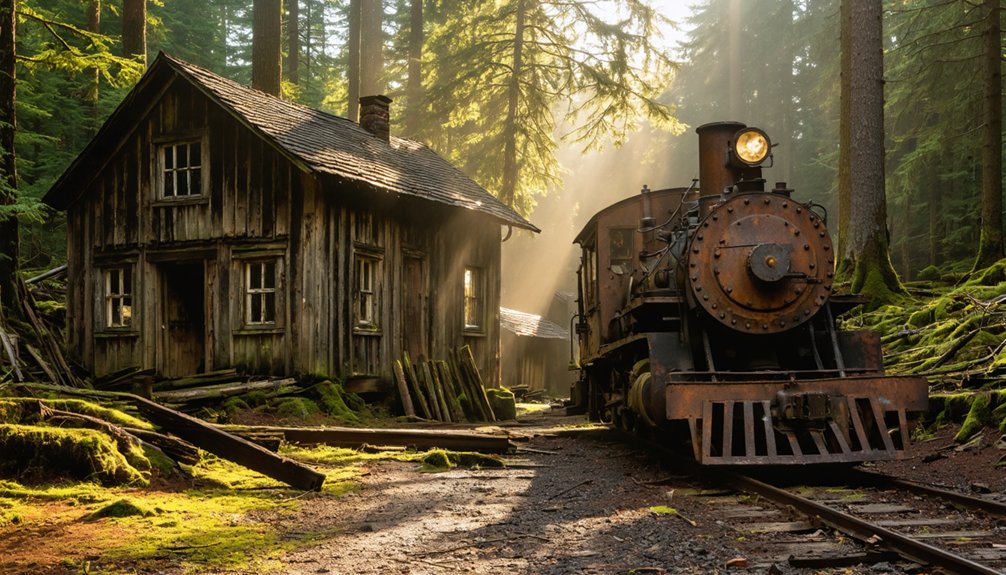 historic logging village exploration