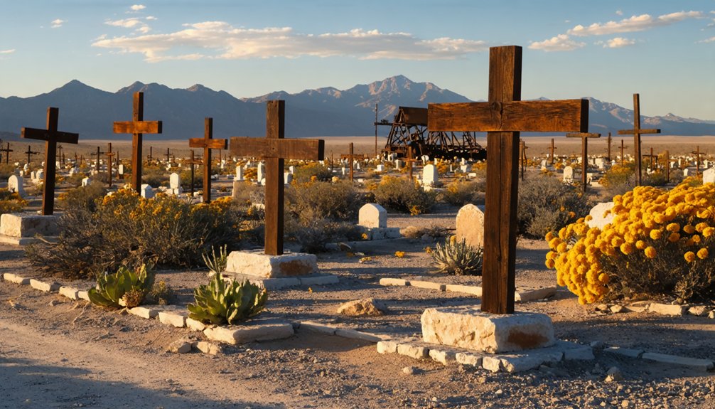historic miners burial ground