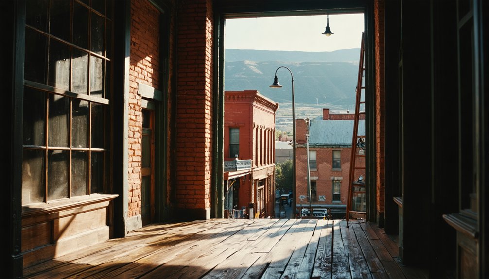 historic mining ghost town