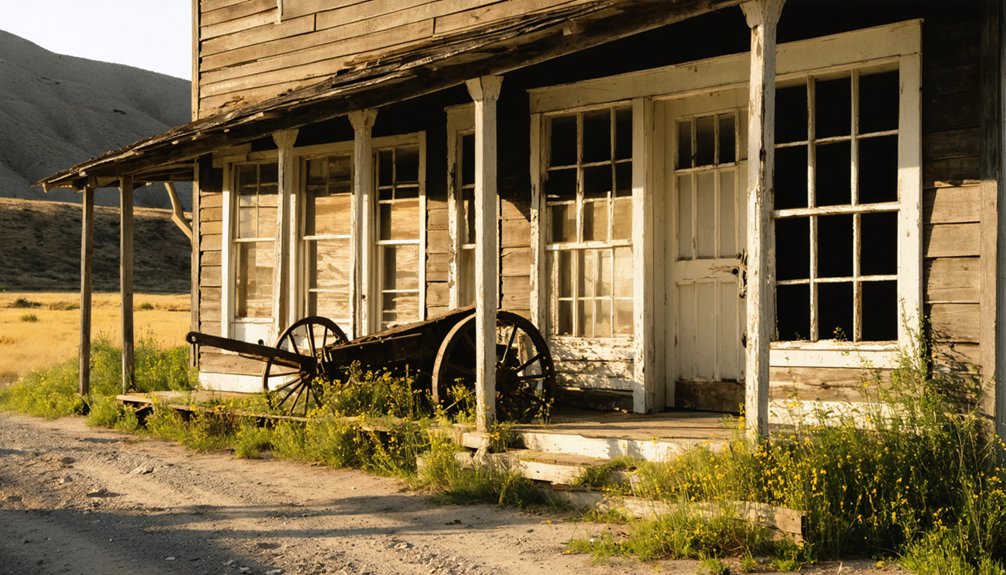 historic mining ghost town