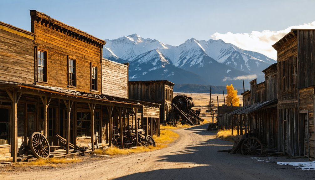 historic mining ghost town