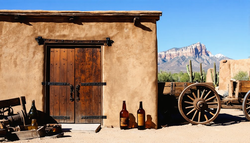 historic mining ghost town