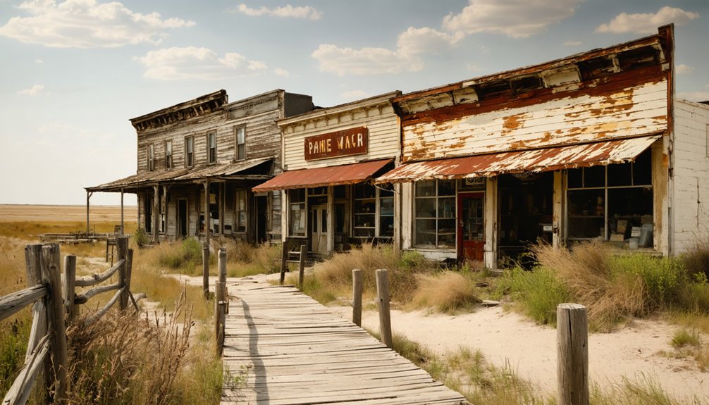 historic prairie ghost towns