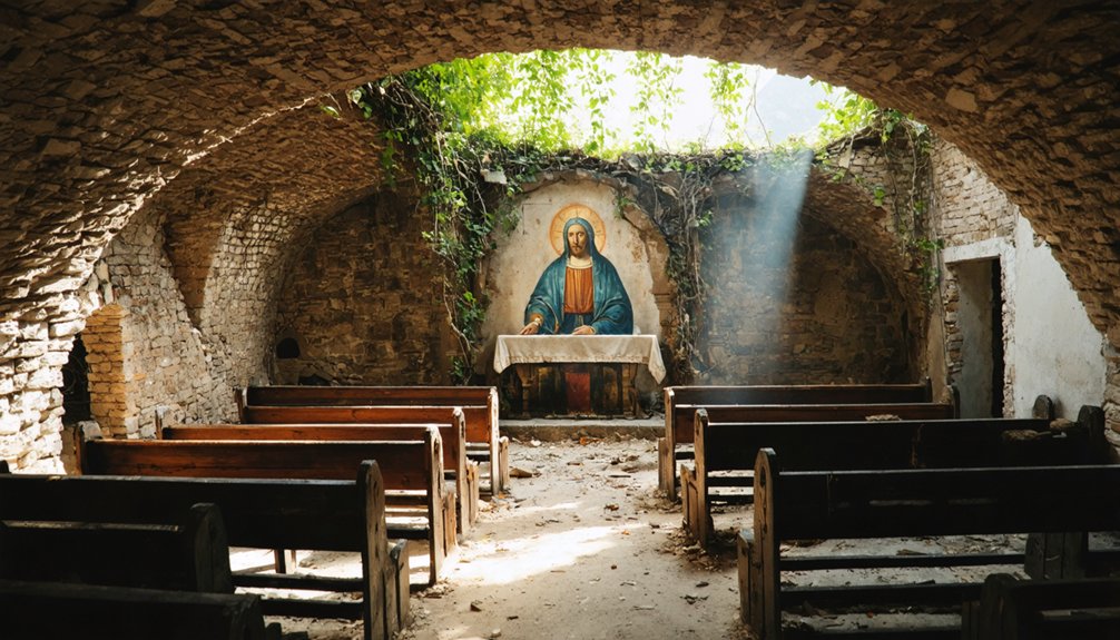 historic ruins of st dominic