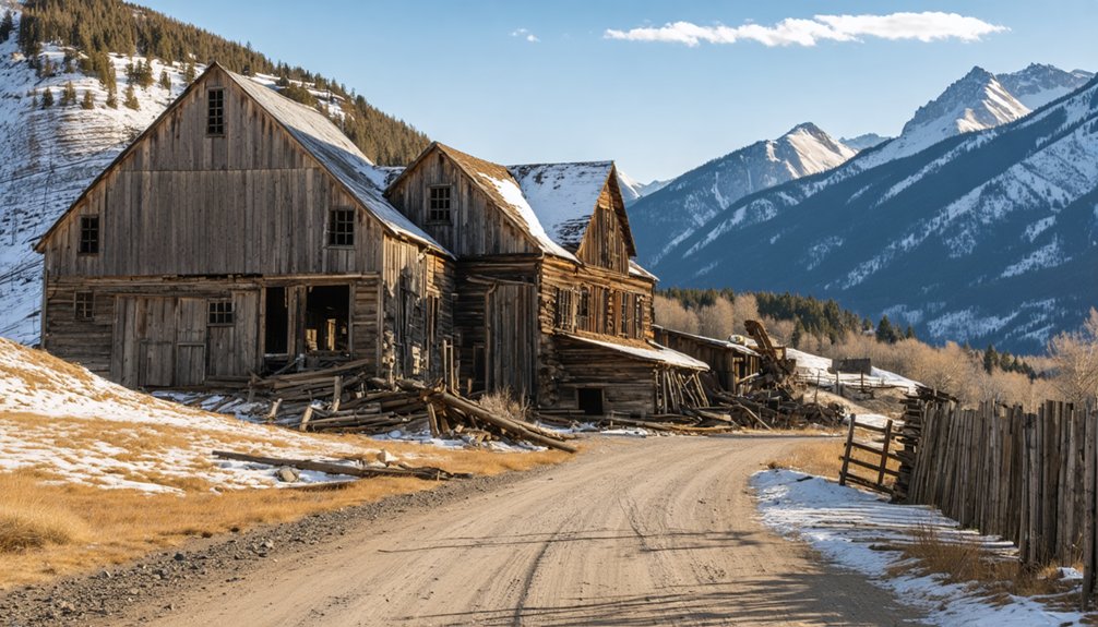 howardsville preserved mining ghost town