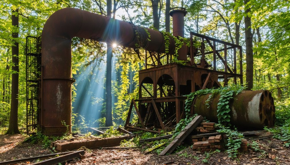 industrial dreams turned ruins