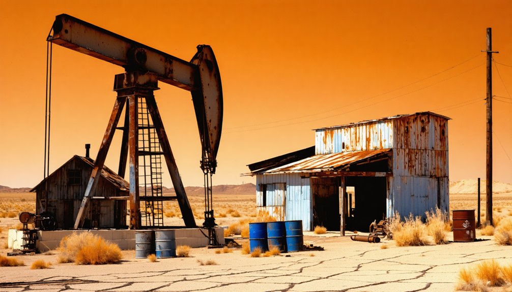 industrial relics of abandonment