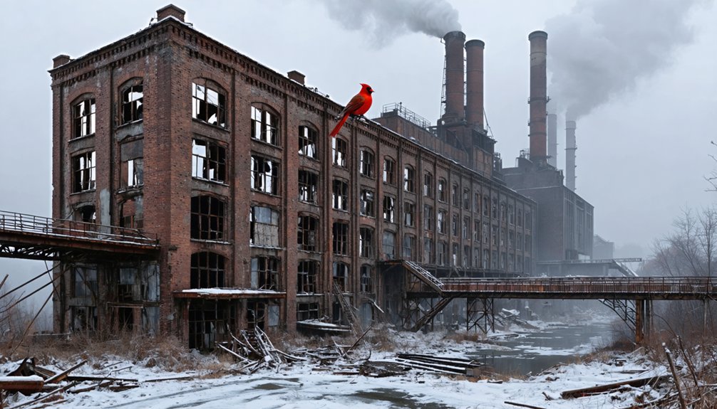 industrial rise subsequent decline