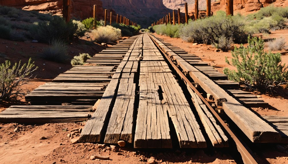 johnson canyon railroad history