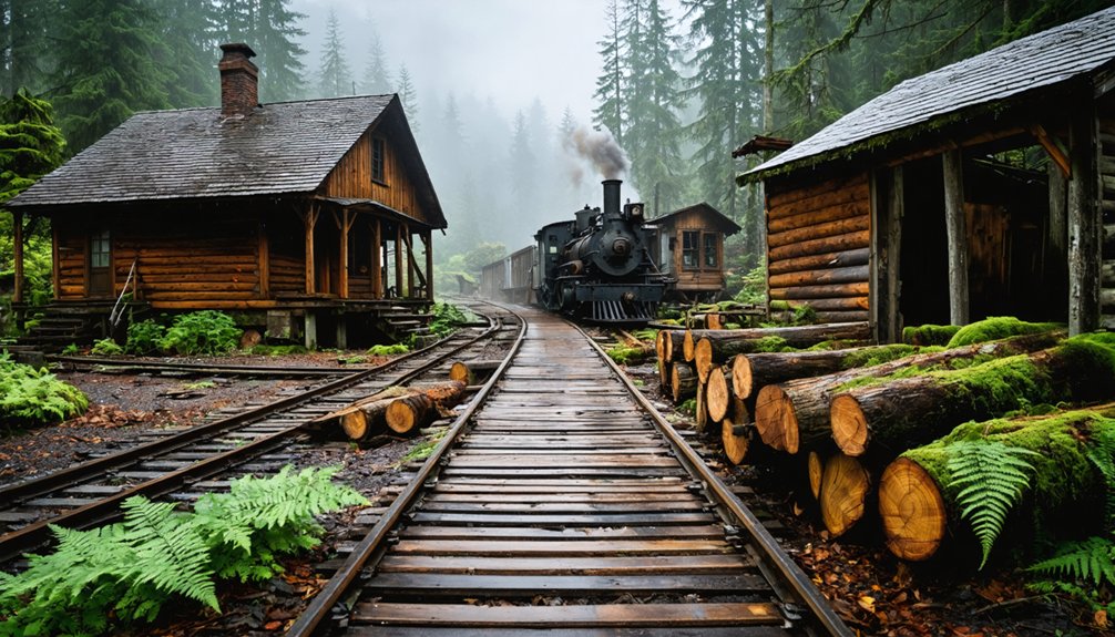 logging settlements historical evolution