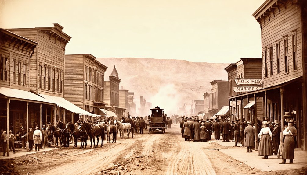 mining hardships and community spirit