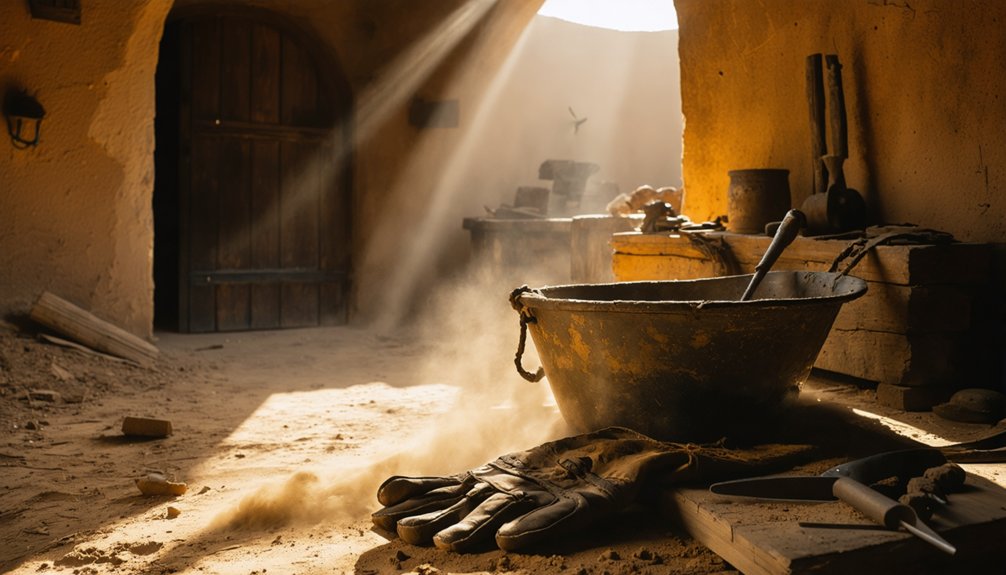 mining life and artifacts