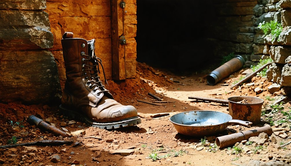 mining relics and artifacts