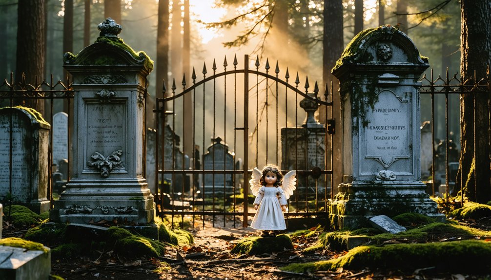 mountain cemetery children s graves