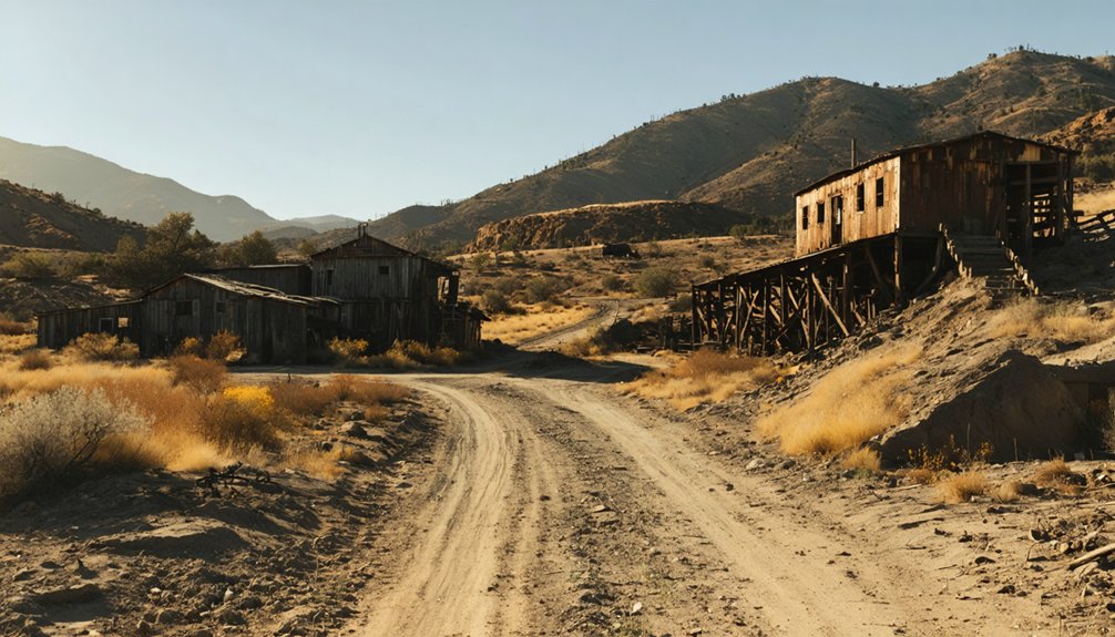 mountainous ghost town history