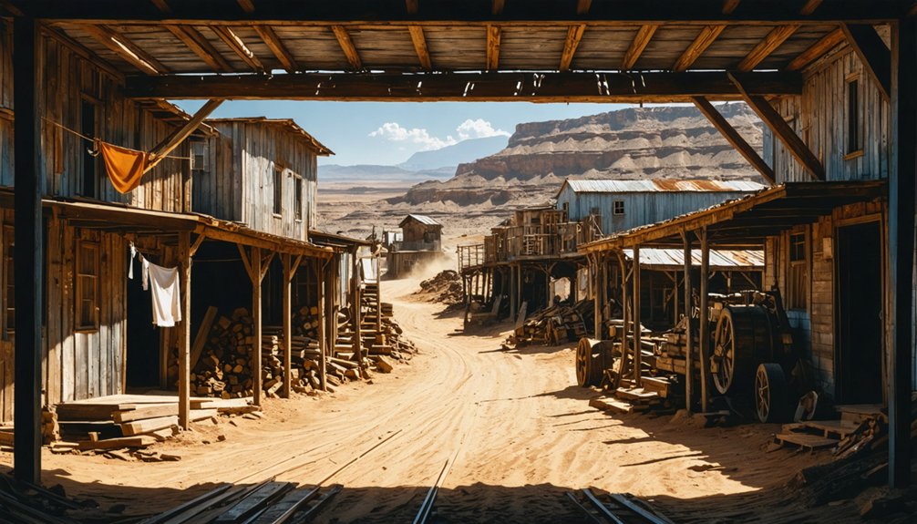 mowry s thriving mining community