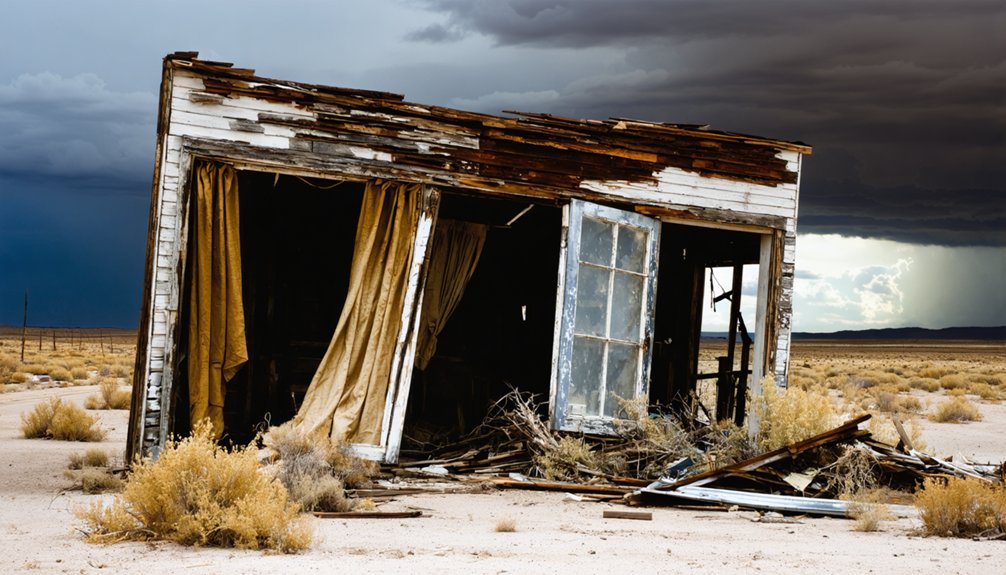 natural disaster erases settlement