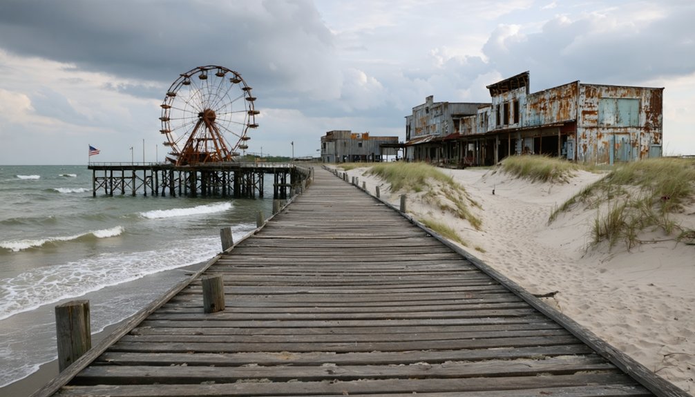 nature reclaims abandoned coasts