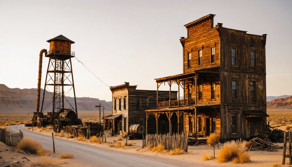 nevada mining towns history