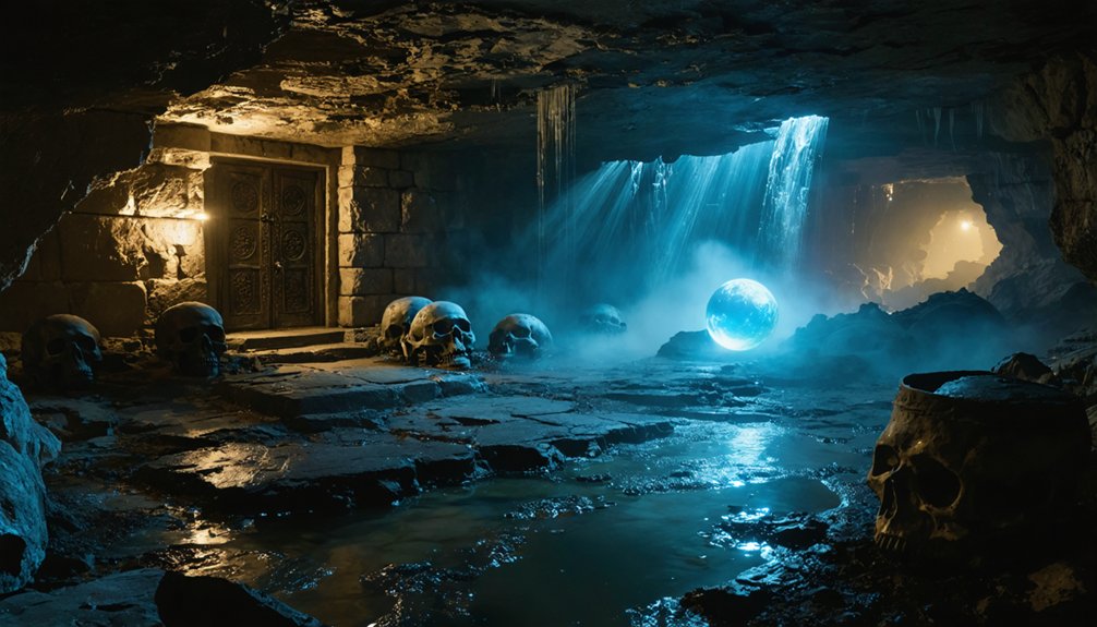 paranormal activity in burial chambers