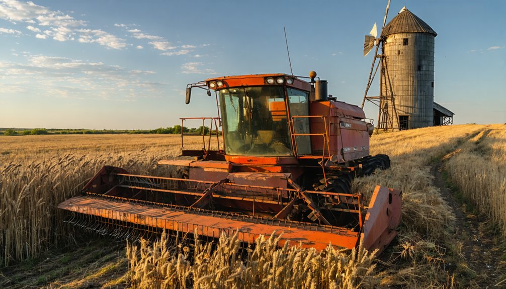 physical evidence of agriculture