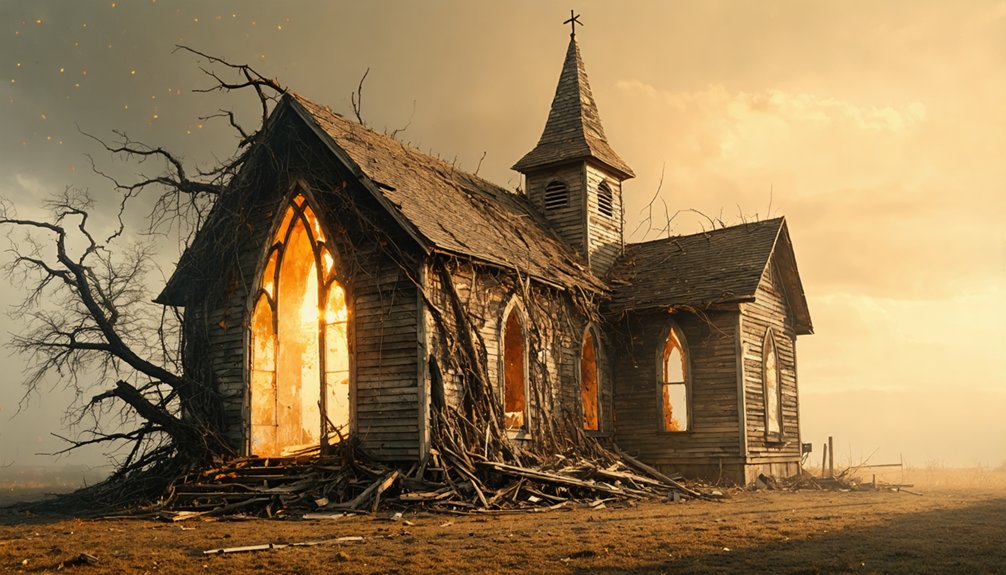 post apocalyptic town decay