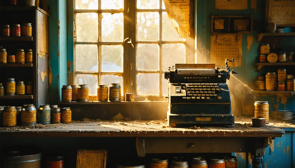 preserved artifacts in ghost towns